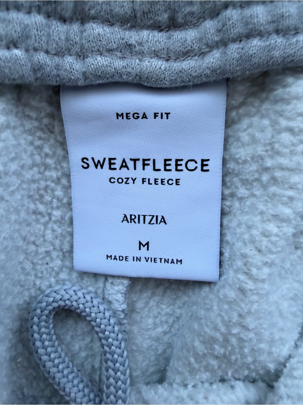 Sweatfleece Label - Sweater Type
